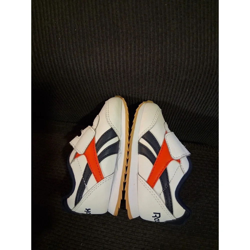 Reebok Classics Toddler Size 5 Vintage Retro Hook Loop Strap Vector Gum Sole Lug